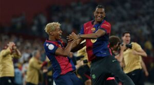 حلم برشلونة بالرباعية يصطدم بدفاع إنترميلان الحديدي
