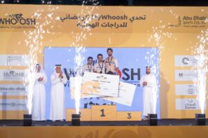 تتويج أبطال تحدي «ماي ووش» للدراجات
