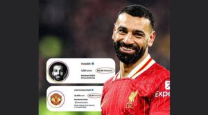 محمد صلاح يتفوق على نادي مانشستر يونايتد بأكمله
