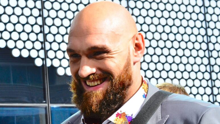 Boxing star Tyson Fury