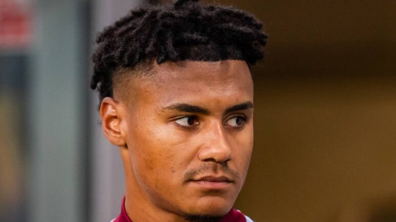 England international Ollie Watkins playing for Aston Villa Football Club