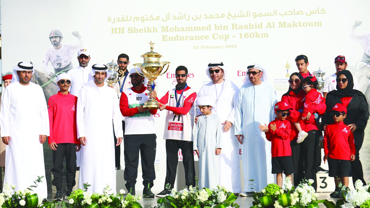 سيف المزروعي بطلاً لكأس محمد بن راشد للقدرة
