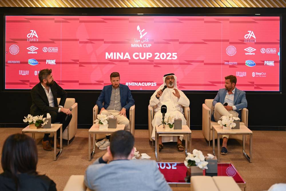 44 فريقاً يشاركون في «كأس مينا» لكرة القدم بدبي
